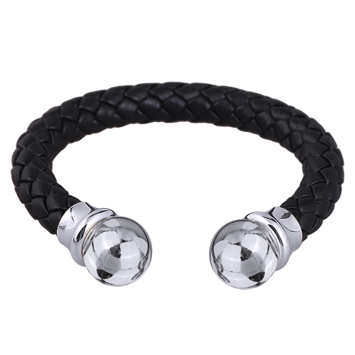 Браслет Дуэт (бусина 14мм; покрытие родий)