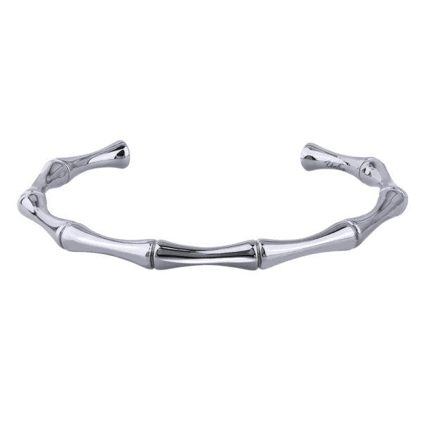 Браслет Бамбук  (покрытие родий)