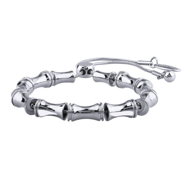 Браслет Бамбук (покрытие родий) 23см