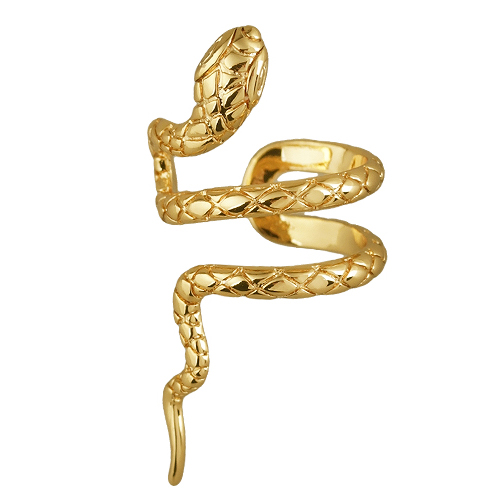 Каффа Змея левая (покрытие золото)