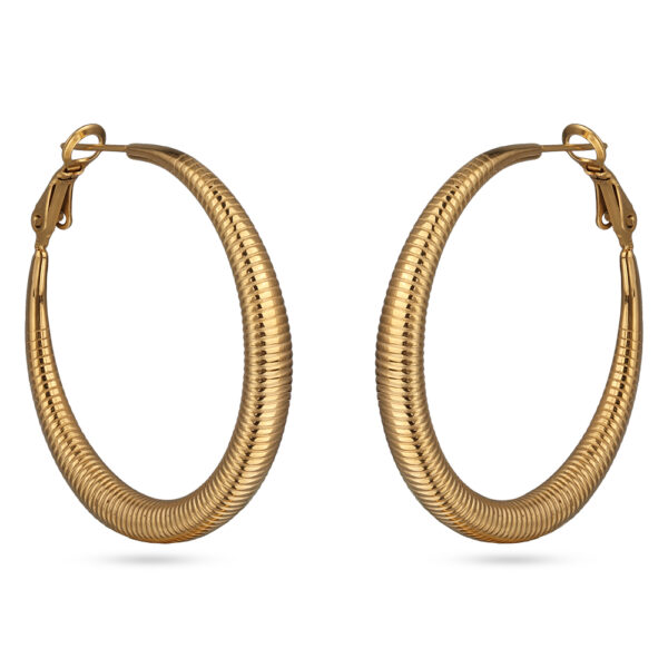 Серьги Конго (покрытие золото)