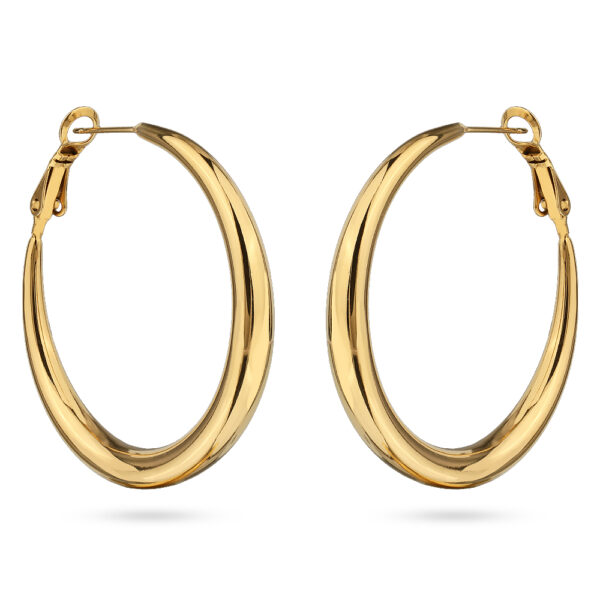 Серьги Конго (покрытие золото)