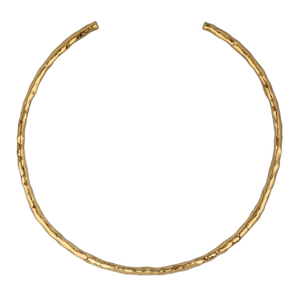 Колье гривна (покрытие золото)