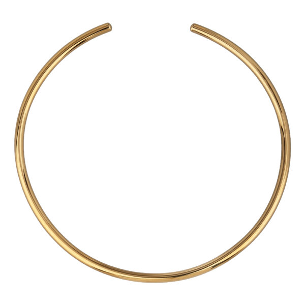 Колье гривна (покрытие золото) 13см