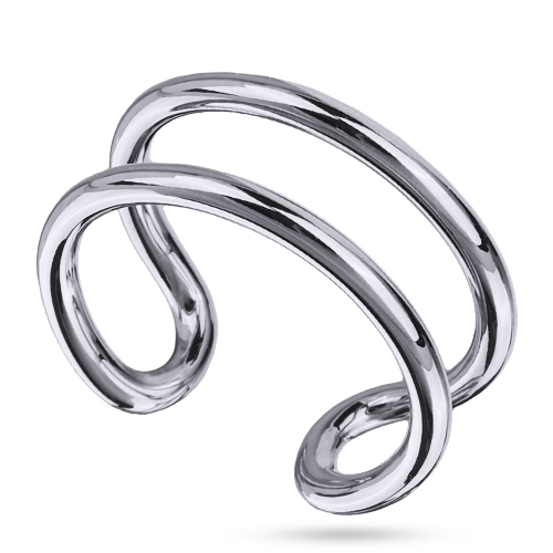 Каффа Змея правая (покрытие родий)