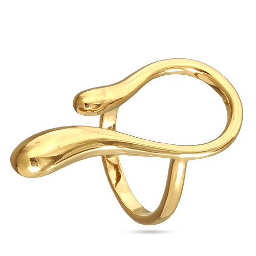 Кольцо Геометрия (покрытие золото)