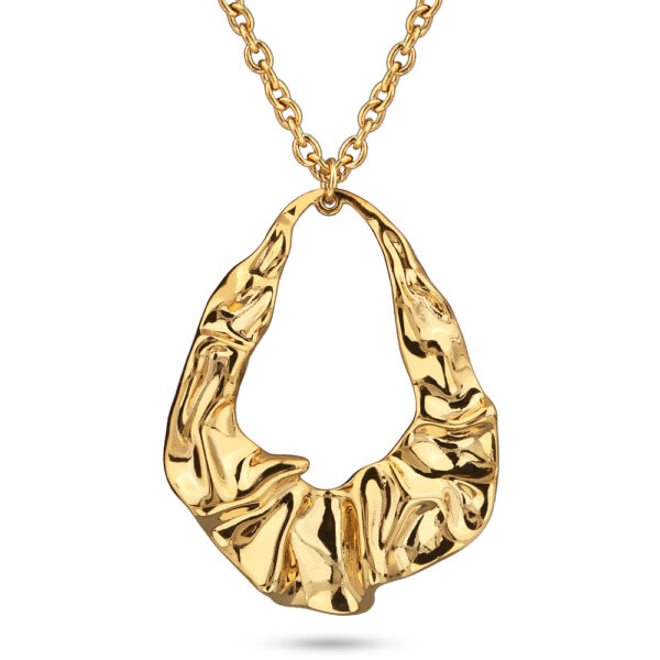 Кулон Дюна (покрытие золото) 90см