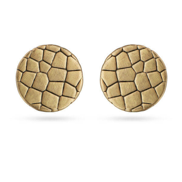 Пусеты Гипноз  (покрытие античное золото)