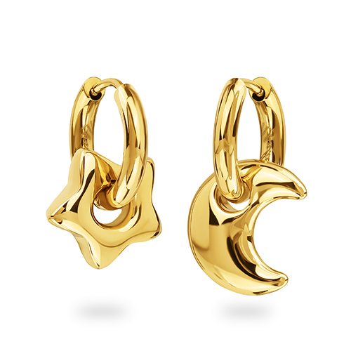 Серьги (покрытие золото)