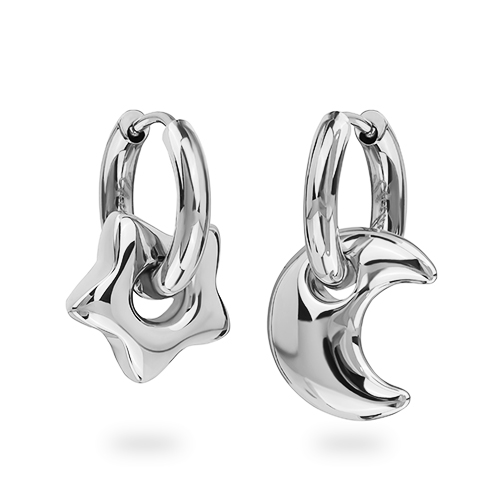 Серьги (покрытие родий)