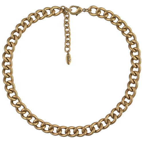 Колье (покрытие античное золото) 43-48см