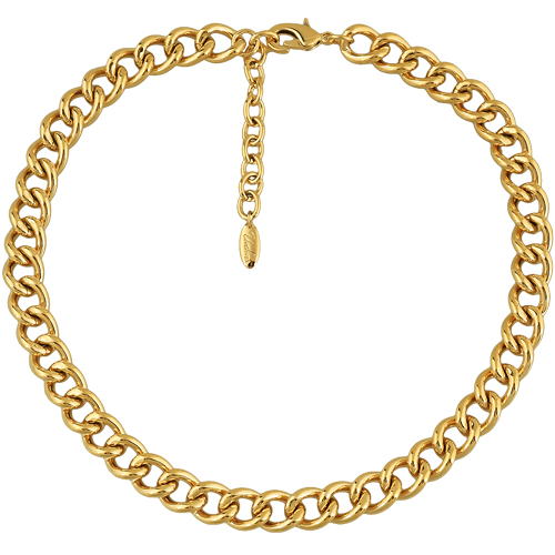 Колье (покрытие золото) 43-48см