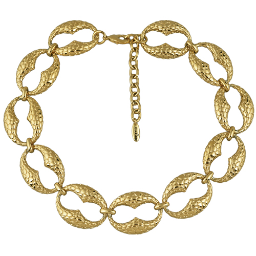 Колье (покрытие золото) 45-50см