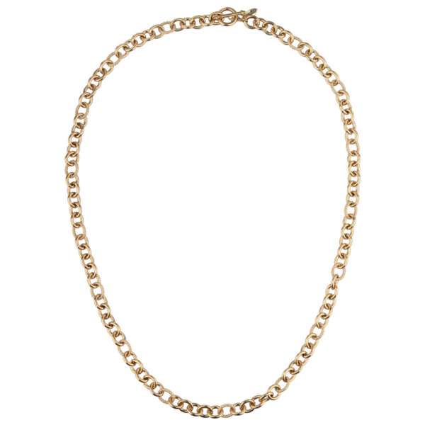 Колье (покрытие золото) 80см