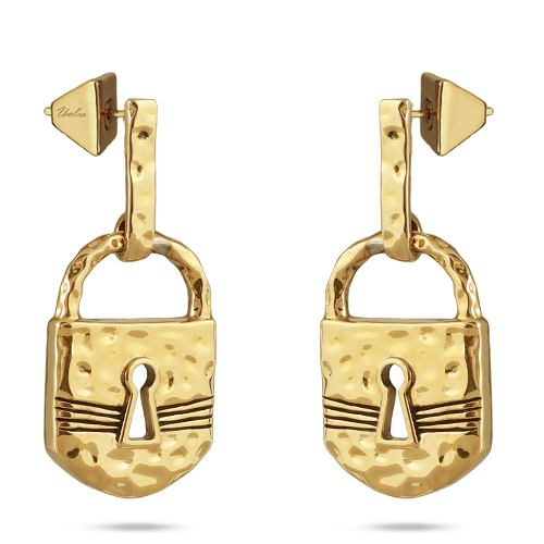 Серьги (покрытие золото)