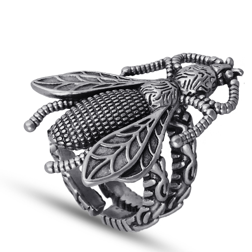 Кольцо (покрытие античное серебро)