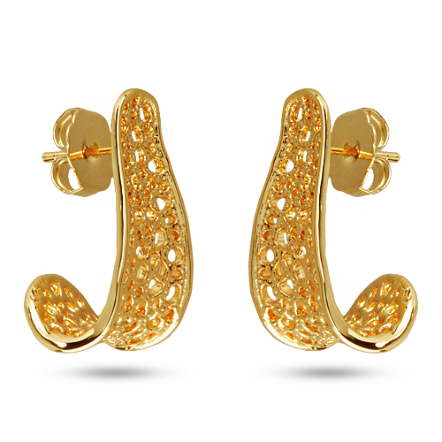 Серьги (покрытие золото)