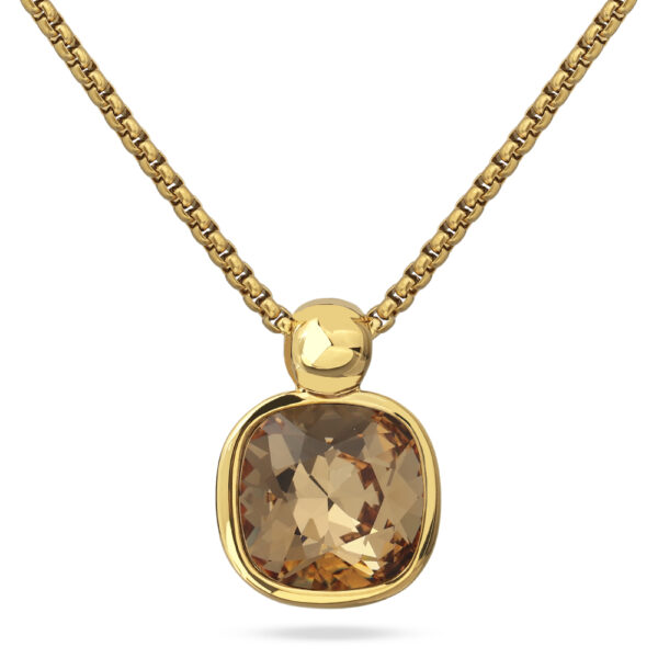 Кулон Триумф (кристаллы SW мед 12мм; покрытие золото) 50-55см