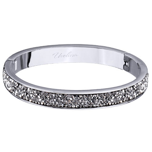 Браслет Галактика (кристаллы SW серебристо-белые; покрытие родий)