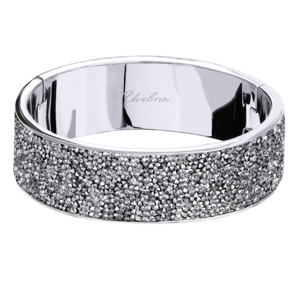 Браслет Галактика (кристаллы SW серебристые; покрытие родий)